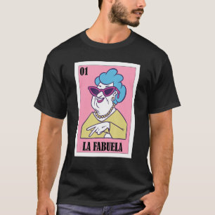 Camiseta Funny Diseño Mexicano para la Abuela - La Fabuela
