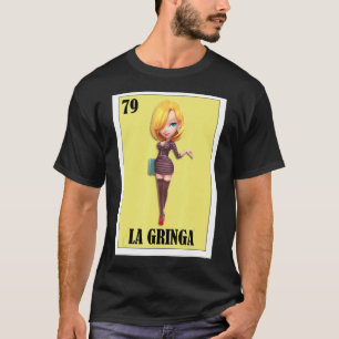 Camiseta Funny diseño mexicano para rubias - La Gringa