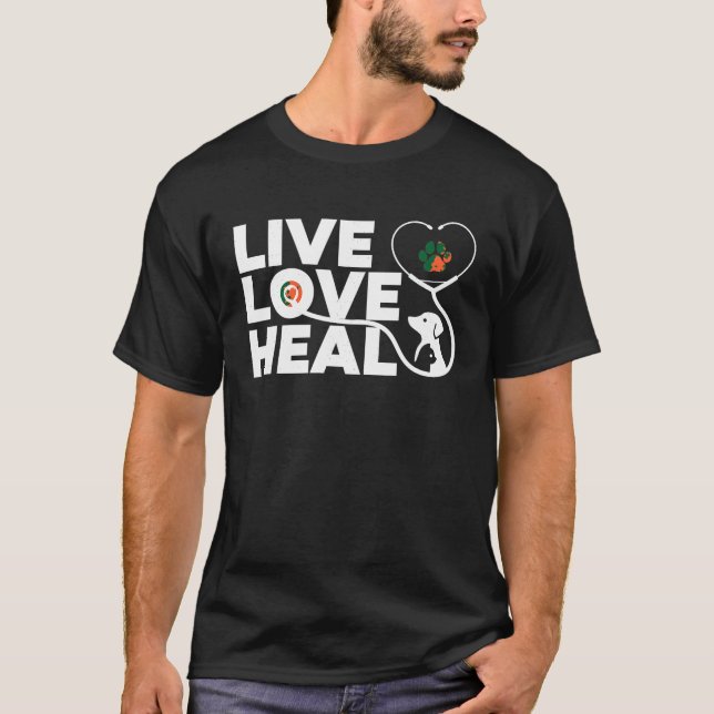 Camiseta Funny Diseño Veterinario Para Hombres Mujeres Niño (Anverso)