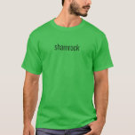 Camiseta Funny disfraz de Halloween afortunado shamrock ver<br><div class="desc">Siéntete gracioso y afortunado en cualquier fiesta de Halloween con una camisa verde de shamrock, solamente ponte un par de bolas verdes para completar el look. Cuando tienes un fiesta de disfraces de Halloween al que ir y no quieres parecer que has hecho mucho esfuerzo, pero tampoco quieres ser el...</div>