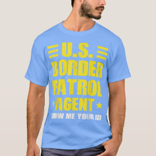 Camiseta Funny disfraz de Halloween, agente de patrulla fro
