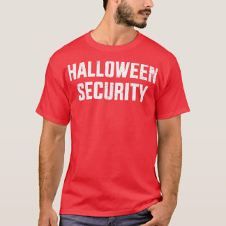 Camiseta Funny disfraz de seguridad de Halloween