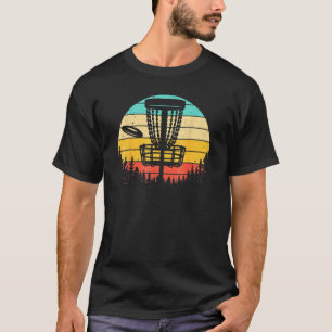 Camiseta Funny Disk Golf Art Para Hombres Mujeres Vintage D