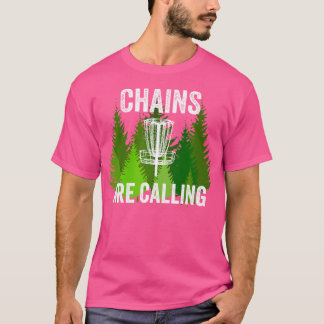 Camiseta Funny Disk Golf Chains llama a Folf Frolf