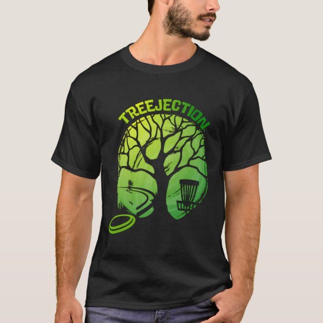 Camiseta Funny Disk Golf Graphic Tree Hoodie (Anverso)