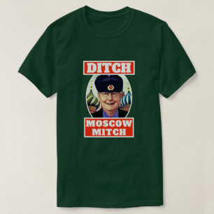 Camiseta Funny "Ditch Moscow Mitch" McConnell