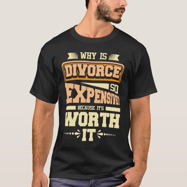 Camiseta Funny divorce and divorce party with divorce suppo (Anverso)