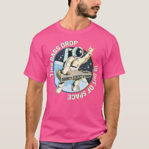 Camiseta Funny Dj Shirt Spaceman Edm Gear Rave Clothing Tec