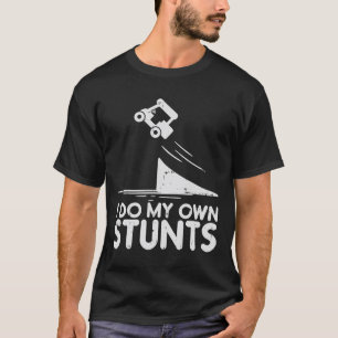 Camiseta Funny Do My Own Stunts Golf Cart Driver Golfing Lo