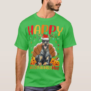 Camiseta Funny Doberman Dog Lover Happy Doberman HelloThank