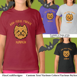 Camiseta Funny Dog Halloween Calabaza Nombre personalizado 