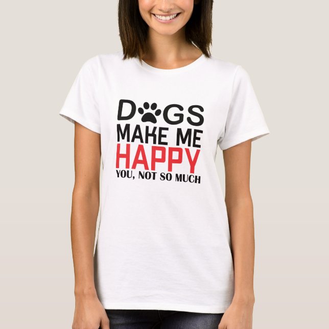 Camiseta Funny dog lovers gift (Anverso)