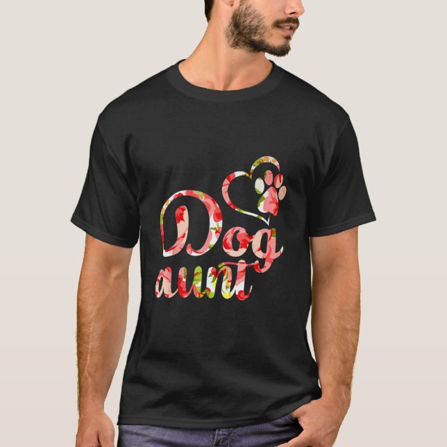 Camiseta Funny Dog Owner Shirt, Dog Aunt Fur Life (Anverso)