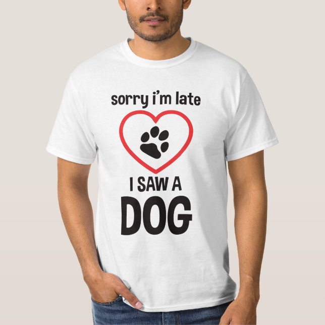 Camiseta funny dog saying (Anverso)