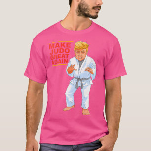 Camiseta Funny Donald Trump Judo