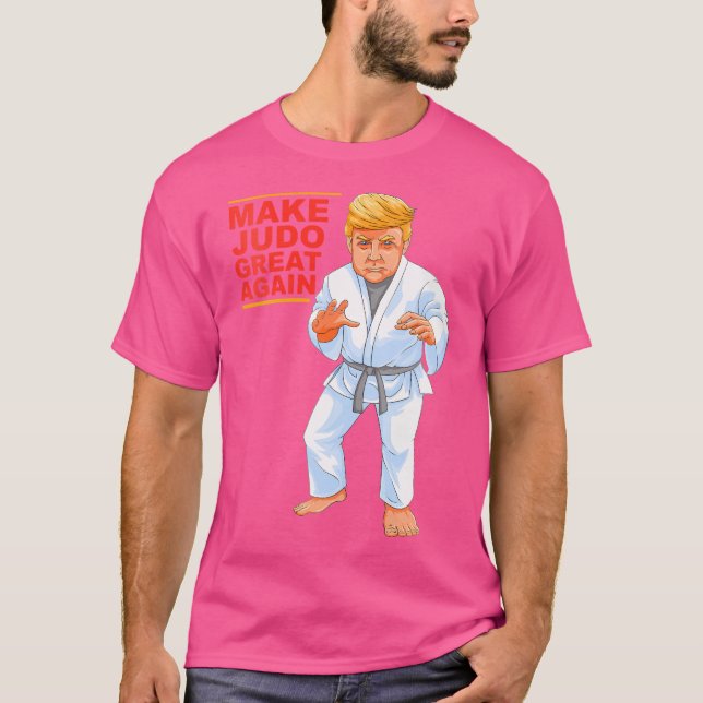 Camiseta Funny Donald Trump Judo (Anverso)