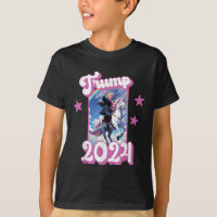 Funny Donald Trump Montando Un Unicornio. Pink Tru