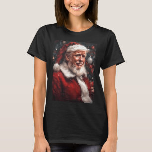 Camiseta Funny Donald Trump Navidades de Santa Claus H de p