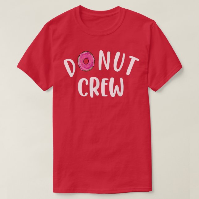 Camiseta Funny Donut Crew Design For Men Women Kids Donut S (Diseño del anverso)