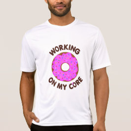 Camiseta Funny Doughnut Workout