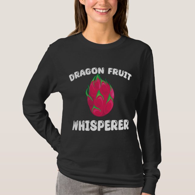 Camiseta Funny Dragon Fruit Whisperer Apparthotel Comida tr (Anverso)