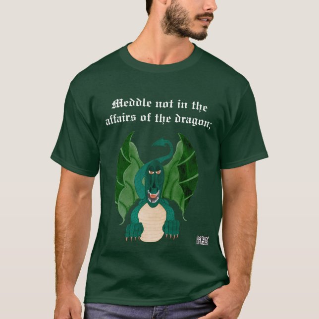 Camiseta Funny Dragon Tee (Anverso)