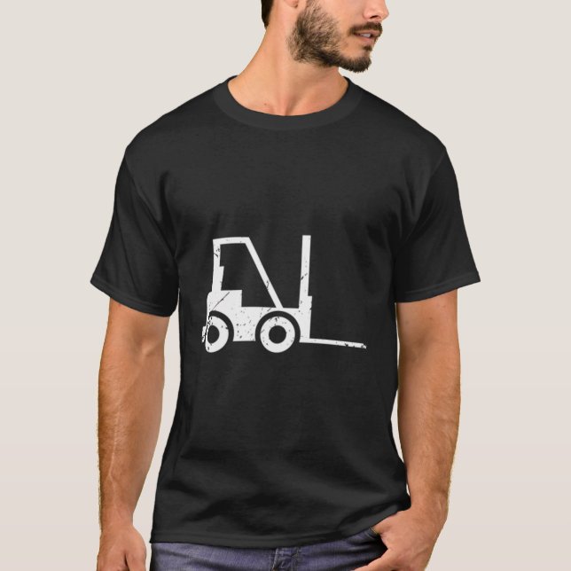 Camiseta Funny Driver Forklifter Gift (Anverso)