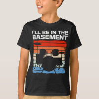 Funny Drum Set Retro Drummer