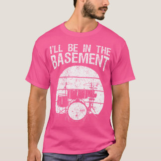 Camiseta Funny Drummer Art Para Hombres Mujeres Tambor Set