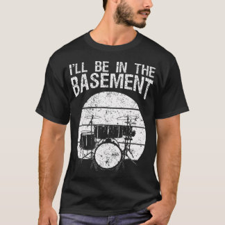 Camiseta Funny Drummer Art Para Hombres Mujeres Tambor Set