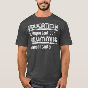 Camiseta Funny Drummer Gift Music Drums