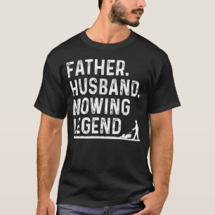 Camiseta Funny Ducha De Césped Para Los Hombres Dad Lawn Mo