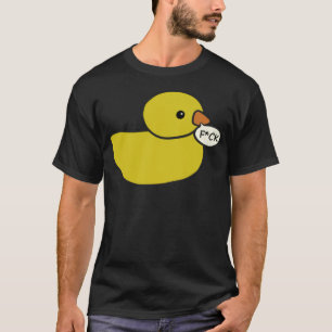 Camiseta Funny Duck labrador recuperador de etiquetas negra