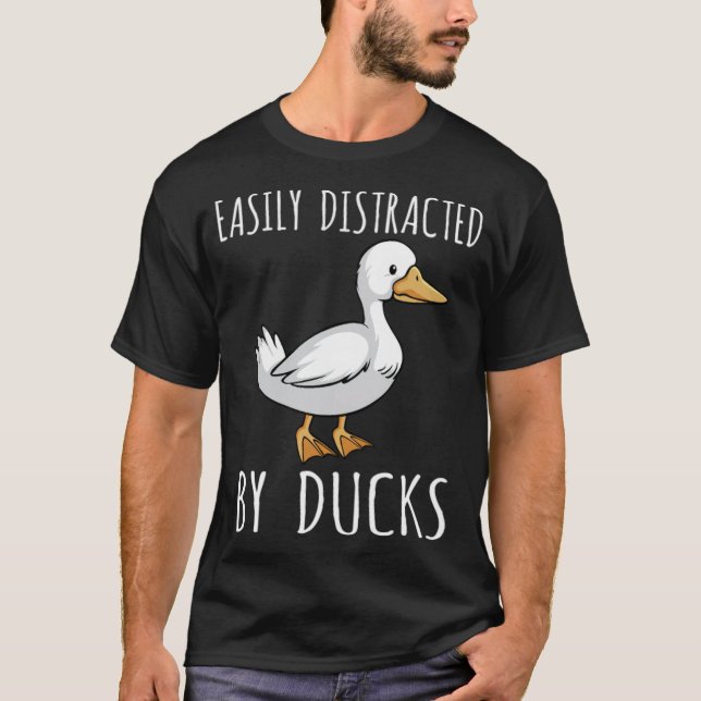 Camiseta Funny Duck Lover Bird Waters beagle labrador pri (Anverso)