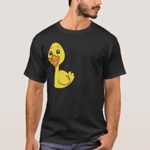 Camiseta Funny Duck Lover bulldog del loco labrador del pat