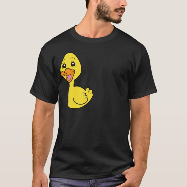 Camiseta Funny Duck Lover Crazy Duck Lady (Anverso)