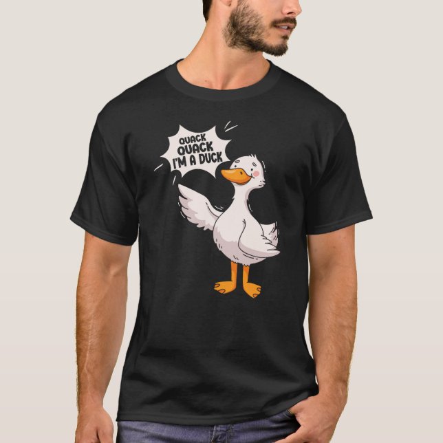 Camiseta Funny Duck Lover Saying Duck (Anverso)
