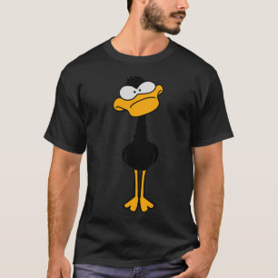 Camiseta Funny Duck negro labrador negro de laboratorio cac