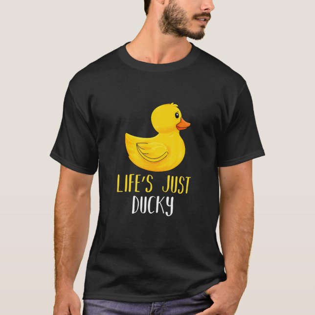 Camiseta Funny Ducky Rubber Duckie Gift (Anverso)