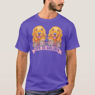 Camiseta Funny Dueño del Golden Retriever Goldie Dog Labrad