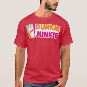Camiseta Funny Dunkie Junkie Coffee Love Funny Coffee Sayin