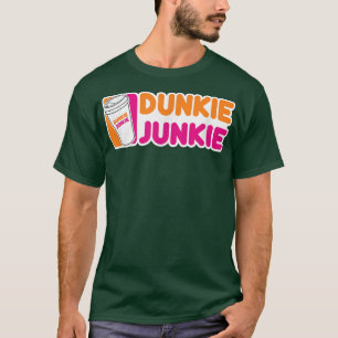 Camiseta Funny Dunkie Junkie Coffee Love Funny Coffee Sayin