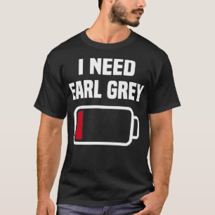 Camiseta Funny Earl Gray Tea Lover Set Lover Bebe Bl