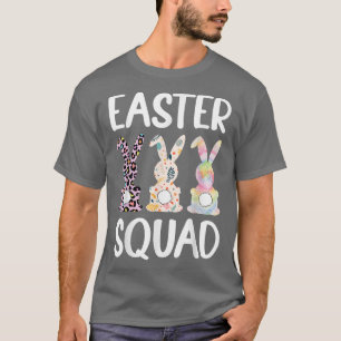Camiseta Funny Easter Day Cute Conejo Conejo Escuadrón de P