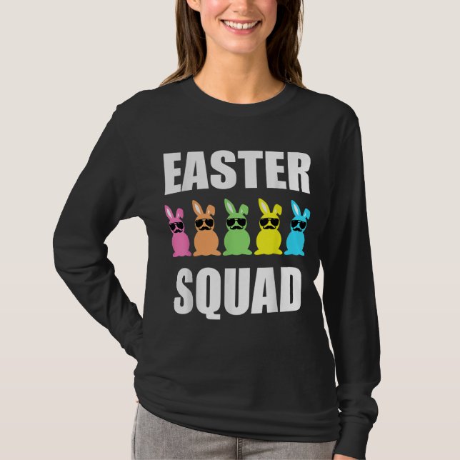 Camiseta Funny Easter Family Mating Set Design Easter (Anverso)