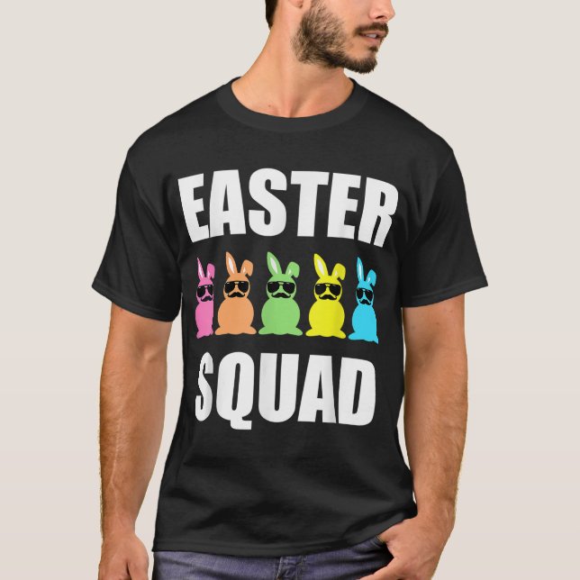 Camiseta Funny Easter Family Mating Set Design Easter (Anverso)