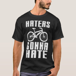 Camiseta Funny EBike Design Haters va a odiar a Electric