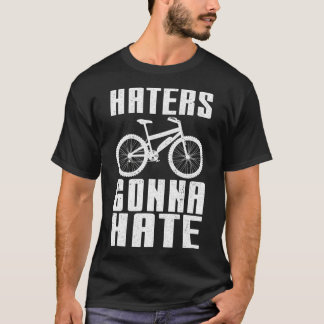 Camiseta Funny EBike Design Haters va a odiar a Electric