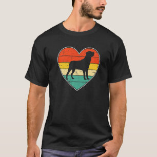 Camiseta Funny El día de San Valentín del perro de Rottweil