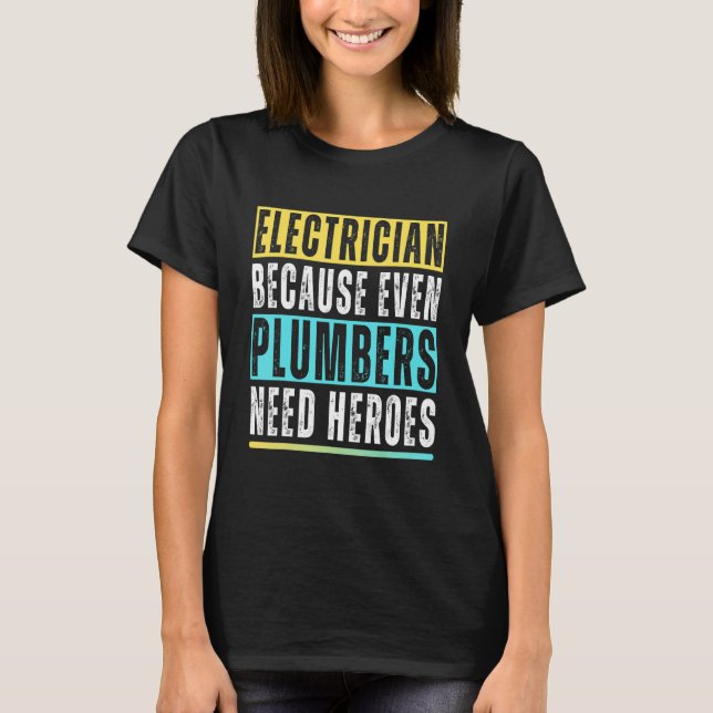 Camiseta Funny Electrician Art Men Women Electrical Enginee (Anverso)